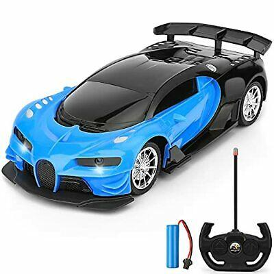 shopping רכב על שלט GaHoo Remote Control Car for Kids - 1/16 Scale Electric Remote Toy Racing Blue