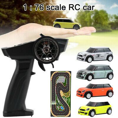 shopping רכב על שלט 1:76 Scale Electric Racing Toy Car Remote Control Car for Kids over 14 Years Old