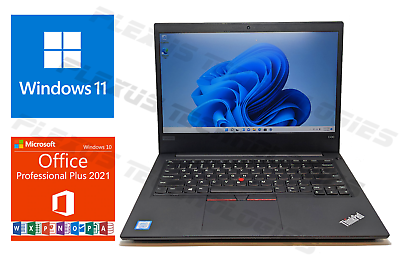 shopping לפטופים ואביזרים FAST Custom Lenovo ThinkPad Laptop | 8th Gen CPU | WINDOWS 11 PRO | Office 2021
