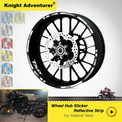 shopping Tmax Motorcycle Wheel Rim Tape Decal Stripes Sticker For Yamaha TMAX530/560 TMAX500
