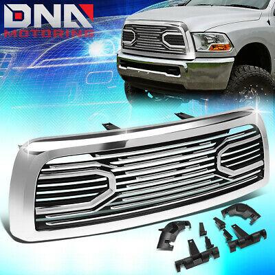 shopping חלקים לרכב FOR 2010-2018 DODGE RAM 2500 3500 POLISHED BADGELESS BIG HORN STYLE FRONT GRILLE