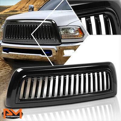 shopping חלקים לרכב For 10-18 Dodge Ram 2500 3500 Vertical Fence ABS Front Bumper Hood Grille Frame