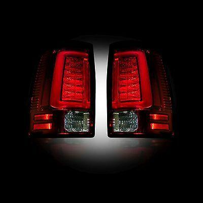 shopping חלקים לרכב RECON 264336RD Dodge Ram 2013-2017 - Ram 2500/3500 2014-2016 Red Tail Lights LED