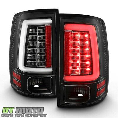 shopping חלקים לרכב 2009-2018 Dodge Ram 1500 2500 3500 [Black Edition] LED Tube Tail Lights Lamps