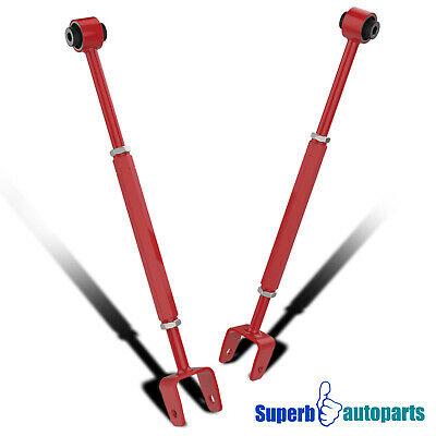 shopping חלקים לרכב For BMW E36 E46 3-Series Adjustable Rear Lower Camber Control Arms Kit Red